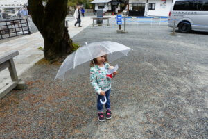 chion-in sous la pluie