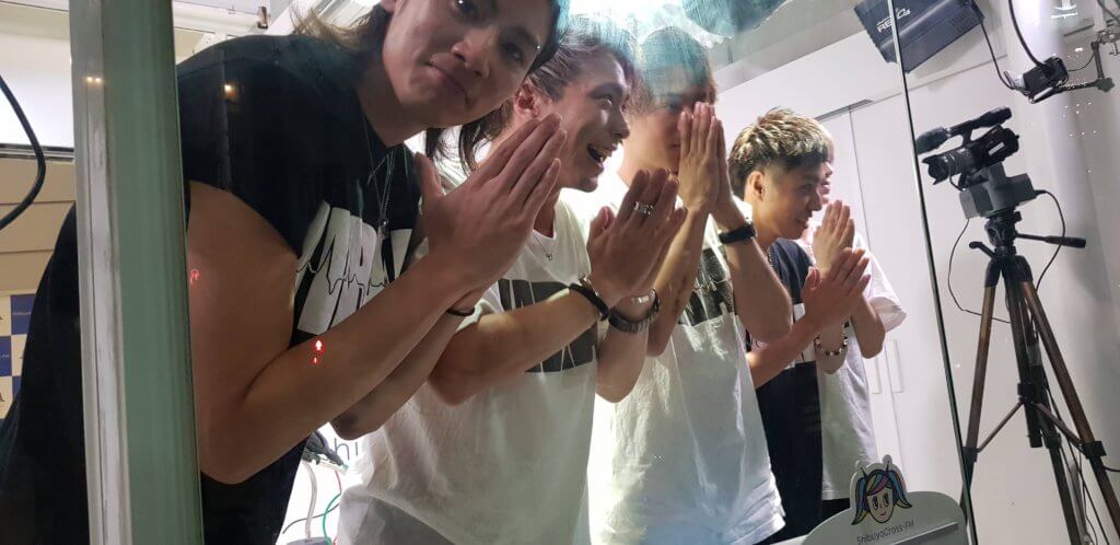 rencontre avec un groupe de JPOP