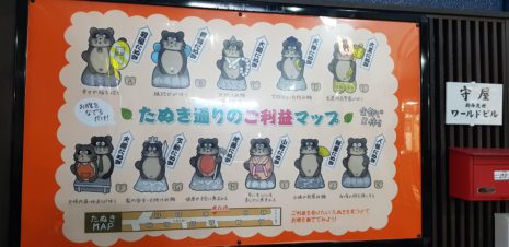 les douze tanuki