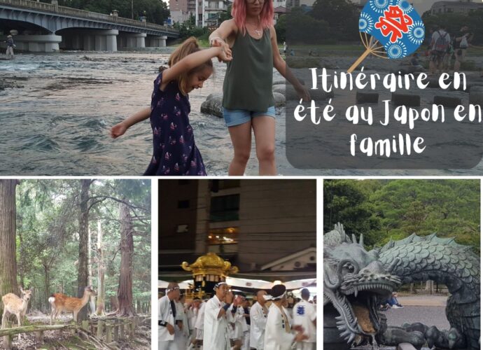 Itinéraire en été au Japon en famille