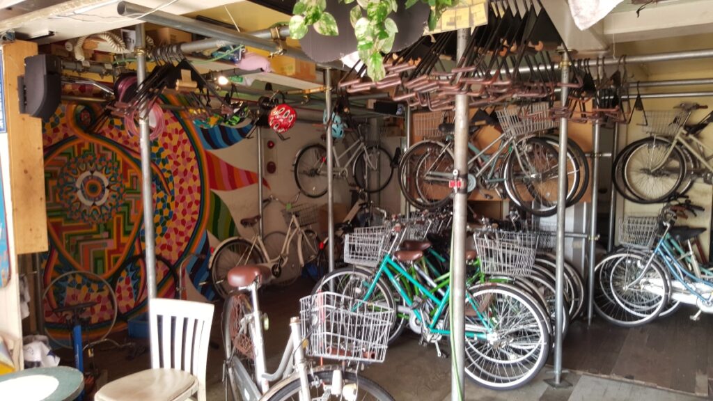 vélo à Kyoto