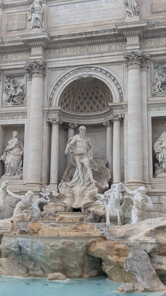 Voyager en famille à Rome Fontaine de Trévi